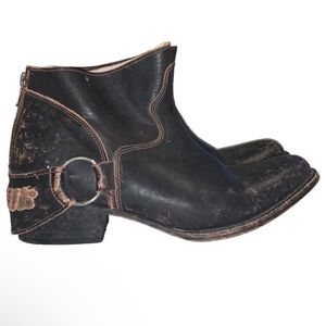 Freebird by Steven Leather Distressed Hotel Bootie 8